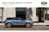 NOVÝ RANGE ROVER EVOQUE - Land Rover - Albion Cars 2019.pdf · Range Rover Evoque First Edition – to je mimořádně promyšlený a rafinovaný vůz. First Edition modelu Range