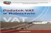 CENTRUM DORADZTWA ROLNICZEGO W BRWINOWIE · Gospodarstwo rolne rozliczające VAT na zasadach ogólnych dokonuje w maju sprzedaży towarów za 2.500 zł netto oraz zakupów za 4.000