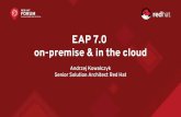 EAP 7.0 on-premise & in the cloud - Red Hat · Lightning fast! usługi startują na żądanie i równocześnie nieużywane usługi pozostają pasywne Pojedynczy plik konfiguracyjny