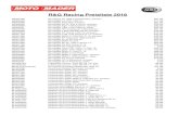 R&G Racing Preisliste 2018 - Moto Mader AG · CP0097BL Crash-Pads Monster 01-,Multistrada,Monster S4Rs 117.00 CP0098BK Crash-Pads SU GSX-R 1000 03-04 91.00 CP0099BK Crash-Pads Aero