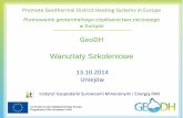 Promote Geothermal District Heating Systems in Europe …geodh.eu/wp-content/uploads/2015/02/WP5.2-Sekcja-A-5.pdf · 2015-02-09 · Dublet geotermalny (powinien być przetestowany