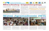 MIESZKANIOWA Mieszkaniowa Mieszkańcy współdecydująpsm-pabianice.pl/wp-content/uploads/gazeta/2015/30-06.pdf · 2015-06-30 · sowuje węzły ciepłownicze do dostawy ciepłej