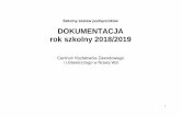 Szkolny zestaw podręczników DOKUMENTACJA rok szkolny …nowawies.ckziu.edu.pl/pliki/podreczniki/podreczniki2018... · 2018-07-15 · Podstawy projektowania I, II, III, IV Podstawy