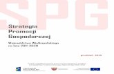 Strategia Promocji Gospodarczej - umww.pl...Wzrost konkurencyjności przedsiębiorstw (cel operacyjny 2.2) Zwiększenie udziału usług turystycznych i rekreacji w gospodarce regionu