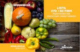 LISTA 270 + 80 FIRMpliki.portalspozywczy.pl/i/06/68/14/066814.pdf · 2016-09-30 · z branży przetwórstwa owocowo-warzywnego. W jednym pakiecie oferujemy dwie listy uwzględniające