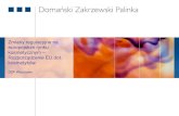 Zmiany regulacyjne na europejskim rynku kosmetycznym ... · Zmiany regulacyjne na europejskim rynku kosmetycznym – Rozporządzenie EU dot. kosmetyków DZP Warszawa