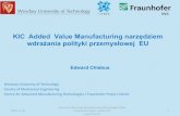KIC Added Value Manufacturing narzędziem wdrażania ... · - »Industry 4.0 – The Capgemini Consulting View«, Capgemini Consulting Sample: Business field MOBILITY with Automotive,
