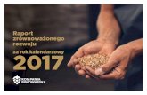 Raport zrównoważonego rozwoju - Raporty społeczneraportyspoleczne.pl/wp-content/uploads/raports/... · Raport zrównoważonego rozwoju za rok kalendarzowy 2017 3 Jest to już dziesiąty