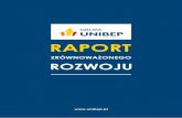 RAPORT - Bankier.pl · 4 Raport zrównoważonego rozwoju Grupy Unibep 5 Aura Sky w Warszawie Spis treści 1 O firmie 7 2 Nasz biznes 19 3 Nasze wartości 29 4 Kadry. To pracownicy
