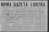 1913 r.- Rok I.bc.wbp.lodz.pl/Content/50162/Nowa_Gazeta_Lodzka_1913_nr53a.pdf · jest bynajmniej tak optymistyczny, jak za zwyczaj•, „ Dzień" zwraca uwagę, ze • wzrost dochodów
