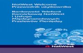 NatWest Welcome Przewodnik użytkownika Bankowość Telefonii ... · NatWest Dziękujemy za rejestrację do bankowości telefonii komórkowej NatWest. Przygotowaliśmy niniejszy przewodnik