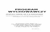PPRROOGGRRAAMM WWYYCCHHOOWWAAWWCCZZYYsp5.resman.pl/wp-content/uploads/2017/10/program_wychowawczy.pdf2 Podstawa prawna: Rzeczpospolitej Polskiej Podstawa prawna: Konstytucja z 1997
