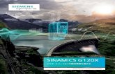 SINAMICS G120X - Siemensc29a19c1-… · 10 0.75 kW = 1 hp 12 1.1 kW = 1.5 hp 14 1.5 kW = 2 hp 16 2.2 kW = 3 hp . . 68 630 kW = 700 hp 電圧クラス E 380–480 V H 500–690 V SINAMICS