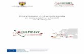 Pozytywne doświadczenia w nauczaniu chemii w Europie · Nauczyciele rozszerzają te referencje [8] o informacje na temat wykorzystania tych zasobów edukacyjnych i ich ewaluację.