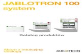 Katalog produktów - JABLOTRONKatalog produktów JABLOTRON 100 system Jablotron Alarms jest dynamiczną spółką posiadającą ponad dwudziestoletnie doświadczenie w produkcji systemów