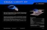 trax light st 1 R · 2020-02-21 · TRAX LIGHT ST Słupek asekuracyjny TRAX Light ST przeznaczony jest do stosowania jako punkt kotwiczący zabezpieczający przed upadkiem z wysokości