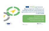 Macro-regional conference on EAFRD financial …...2016/10/24  · q Dzięki gwarancji de minimis, do końca sierpnia 2016 r. banki przyznały kredyty o łącznej wartości 57,57 mld