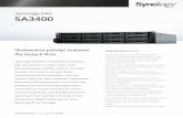Synology NAS SA3400...Jedno- lub dwukierunkowa synchronizacja z dostawcami usług serwerów pamięci masowej w chmurze, w tym Alibaba Cloud OSS, Amazon Drive, pamięć masowa zgodna