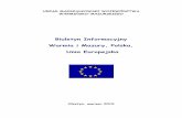Biuletyn Informacyjny Warmia i Mazury, Polska, Unia Europejska · UE w państwach członkowskich wymaga jednak zorganizowanej współpracy i wymiany między właściwymi organami