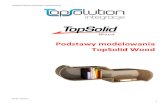 Podstawy modelowania TopSolid Wood - TopSolution. …tsintegracje.com/wp-content/uploads/2019/03/Podstawy... · Kompas Różne elementy kompasu są używane do nawigacji w obszarze