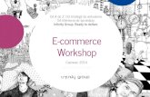 E-commerce Workshoppodyplomowe.wi.pb.edu.pl/wp-content/uploads/2014/08/Day02-Czy-… · Jak sklepy internetowe wykorzystują efekt showrooming’u? Czas poświęcany na zakupy online