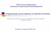 VIII Forum Dyskusyjne Lokalnych Organizacji Pozarządowychoronsko.org/wp-content/uploads/2020/01/1_Forum... · non-profit szczególnie na początkowym etapie funkcjonowania – wartościowe