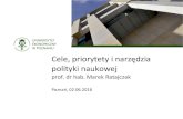 prof. dr hab. Marek Ratajczakue.poznan.pl/data/upload/articles_download/48978/20160606...2002/06/16  · Źródło: Plan na rzecz Odpowiedzialnego Rozwoju •Narzędzia legislacyjne