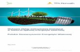 Wybrane efekty wstrzymania inwestycji w sektorze l ądowej ...psew.pl/wp-content/uploads/2016/12/69dde02bb447567... · • Energetyka wiatrowa to najta ńsze źródło energii elektrycznej