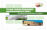 PLAN GOSPODARKI NISKOEMISYJNEJgminaboleslawiec.pl/download/attachment/10703/pgn... · W drugiej części dokumentu zaprezentowano raport z inwentaryzacji emisji dwutlenku węgla na