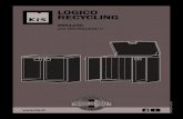 LOGICO RECYCLING - Dadolo · 2018-05-16 · 3 8x 2x AL 2x P 2x FA GCS 4x P 4x 2x MSP D1 B6 D2 D1 D2 2x XCS 2x XCD 3x MSTP 4x [4,5x25 mm] 4x [Ø5,3x10 mm] 16x [4,5x20 mm] 8x [3,9x16
