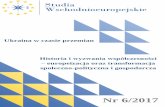 Ukraina w czasie przemian - Uniwersytet Warszawski 6.pdf · 2018-07-15 · Ukraina w czasie przemian Historia i wyzwania współczesności – europeizacja oraz transformacja społeczno-polityczna
