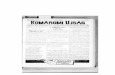 K . -JO€¦ · Komarom, 1917. március I XVII. évfolyam. 9. szán Komáromvármegyei és városi érdekű társadalmi, közgazdasági hetilap A Komáromi Vörös K reszt Egylet