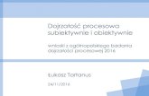 BPM TRENDS - Tytuł slajdu Dojrzałość procesowa ...bpmtrends.pl/201711/wp-content/uploads/2016/11/...2016/11/24  · 24/11/2016 2 Kontekst –badanie dojrzałości procesowej Raport