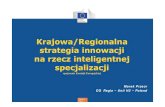 Krajowa/Regionalna strategia innowacji na rzecz inteligentnej … · 2013-07-02 · Strategie RIS3 Zalecane: Integralna część RIS3 jako przewidziane wsparcie dla innowacji w MŚP