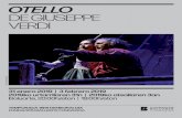 OTELLO DE GIUSEPPE VERDI - Palacio de Congresos y ... · Ópera en cuatro actos con música de Giuseppe Verdi (1813-1901) y libreto en italiano de Arrigo Boito, basado en la obra