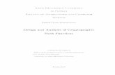 Design and Analysis of Cryptographic Hash Functions - Adam Mickiewicz University … · 2019-10-24 · This thesis (without chapter 6) was submitted at Macquarie University for the