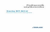 Seria RT-N12dlcdnet.asus.com › pub › ASUS › wireless › RT-N12_D1 › PL7901_RT_N...5 1 Szybki przeglądZawartość opakowania • Seria RT-N1 routera bezprzewodowego obejmuje