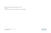 Dell Embedded Box PCtopics-cdn.dell.com/pdf/embedded-box-pc-3000_Users-Guide_po-pl.pdf · 1 Przegląd Komputer Embedded Box PC 3000 umożliwia podłączenie urządzeń (przewodowe