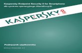 Kaspersky Endpoint Security 8 for Smartphone · Kaspersky Endpoint Security 8 for Smartphone dla systemu operacyjnego BlackBerry® Podr. ę. cznik u. ż. ytkownika. WERSJA PROGRAMU: