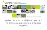 Magdalena orzęcka -Walkerbiomasa.pw.iung.pl/pdf/prezentacje_biomasa/9_MW_PIB_1.4... · 2018-02-01 · • Optymalizacja parametrów reakcji HTC analizy węgla i wody poprocesowej