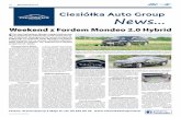 Weekend z Fordem Mondeo 2.0 Hybrid - Nazwa strony Mondeo... · 2016-10-04 · wała na pedał hamulca w poszuki-waniu sprzęgła. Wystarczyło jednak kilka minut treningu na drodze