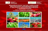 Współistnienie upraw roślinnych genetycznie zmodyﬁkowanych ... · W Unii Europejskiej zasady produkcji w rolnictwie ekologicznym, jak i stosowanie produktów GMO w rolnictwie