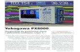 Yokogawa PX8000 - Elektronika Praktyczna › files › 10736.pdf · napięcia (prądu). Jego parametry graniczne są równe: 100 Hz, 500 Hz, 2 kHz lub 20 kHz. Oba filtry mogą być