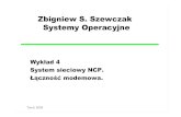 Zbigniew S. Szewczak Systemy Operacyjnezssz/ZSI2003/W4.pdf · ☛NDS - Novell Directory Services (1993) ☛obiektowa baza danych informacji o sieci ☛hierarchiczna (drzewiasta) struktura