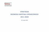 STRATEGIA ROZWOJU KAPITAŁU SPOŁECZNEGO …bip.mkidn.gov.pl/media/docs/polityka/strategia/20100526...2010/05/26  · Średniookresowa Strategia Rozwoju Kraju 9 horyzontalnych strategii