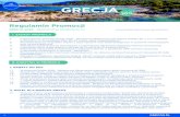 Grecos FirstDeal 2020 Regulamin...GRECJA 2020 - BEZPIECZNA REZERWACJA 1.1. W promocji Grecja 2020 - Bezpieczna Rezerwacja maksymalne rabaty wynoszą do 30%. 1.2. Wysokość rabatu