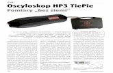 Oscyloskop HP3 TiePie - Elektronika Praktyczna · Cęgi prądowe umożliwiają pomiary bardzo dużych natężeń prądu stałego lub przemiennego bez konieczności przerywa-nia obwodu