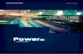 EVERYTHING YOU NEED - Power Full Stop · for your transformer Power is a dynamic and experienced Polish manufacturer of magnetic cores and accessories for MV transformers of different