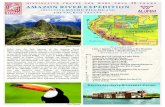 35 AMAZON RIVER EXPEDITION - Alumni Relations · 7 Nauta/Disembark ship/Iquitos/Fly to Lima/ Fly to Cuzco/Sacred Valley 8 Sacred Valley 9 Sacred Valley/Machu Picchu 10 Machu Picchu/Cuzco