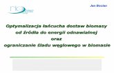 Optymalizacja łańcucha dostaw biomasy od źródła do ... › Image › Jan Bocian.pdf · Ochrona Środowiska w ENERGETYCE Jaworzno 11-12 luty 2010 zbudujmy tu mokradło (Kadlec